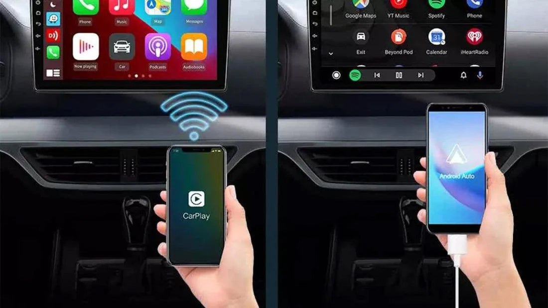 Wireless versus wired CarPlay connection