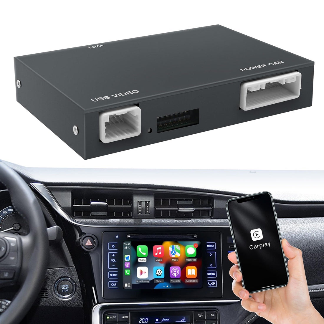 Toyota Touch 2 and Entune infotainment screen