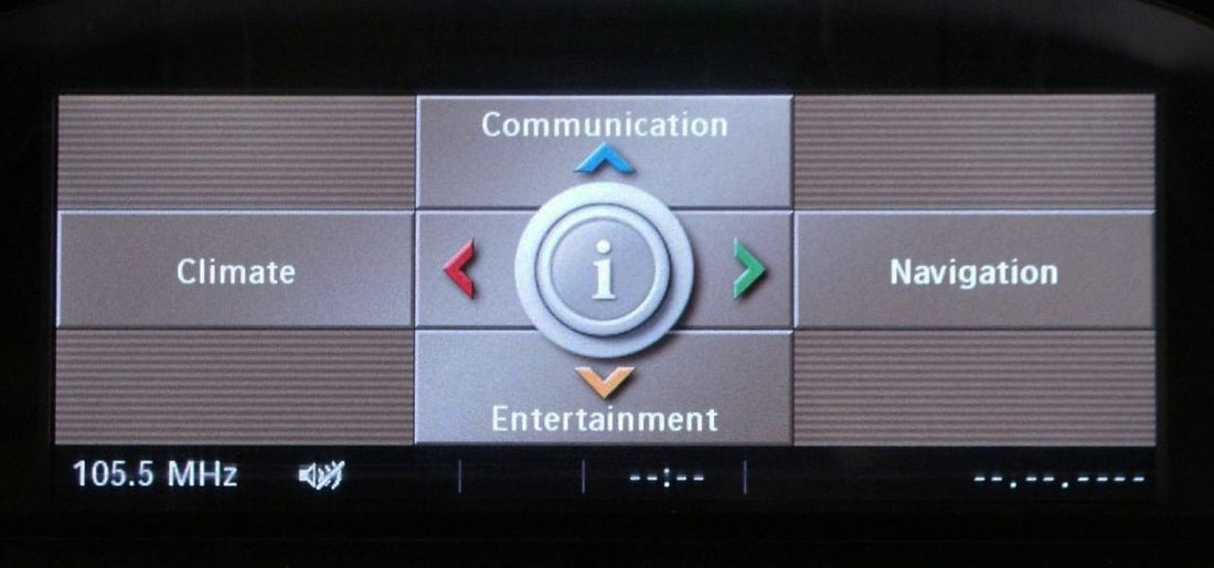 BMW CCC iDrive in the E60, E90 and X5
