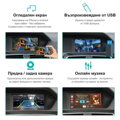 CarPlay for Mercedes A / B / C / GLA / GLB / GLE 2018+ | NTG 6 / MBUX - image 2
