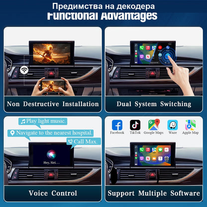CarPlay for Audi A6 / A7 2010-2015 | MMI 3G (6.5"/7") - image 3